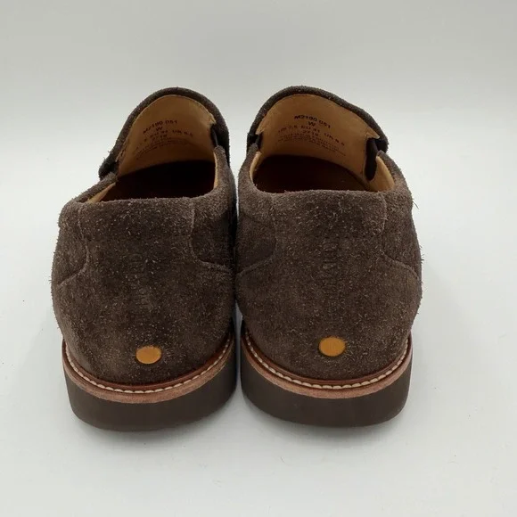Samuel‎ Hubbard Frequent Traveler Slip-on Dark Brown Suede Loafers Size 7.5 2718 - Picture 4 of 8